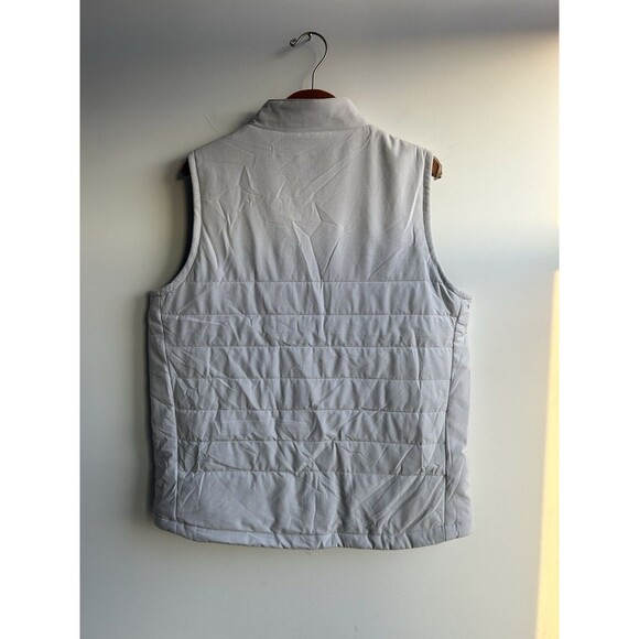 Travis Mathew Men's Size M Cold Bay Vest Microchip Grey *Embroidered Logo - Picture 5 of 11